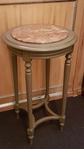 1135 SMALL TABLE, Coffee table with marble top, outlet price