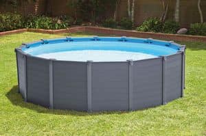 Above ground pool Intex - 28382, Above-ground pool with panels in hard resin