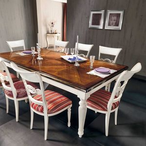 Style NOVITA-H615, Verona inlay fixed table