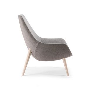 Crystal Lounge 02, Cozy and enveloping lounge armchair