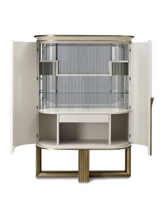 Oliver Art. OL50, Bar cabinet with mirrored interior