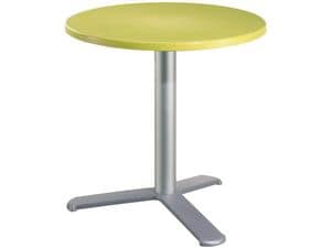 Table  60 cod. 04/BG3L, Outdoor bar table, polypropylene top