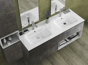 Torana TR 022, Bathroom cabinet with two washbasins