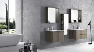 Torana TR 006, Bathroom furniture, designed in linear style