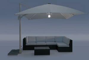 UM Cagliari Light, Aluminum umbrella with waterproof fabric
