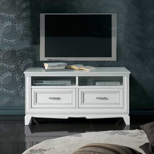 Giorgia GIORGIASCM4, TV stand with 2 drawers and 2 open compartments