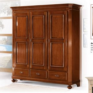 Il Mobile Classico - Infinito LV455-A, Classic wardrobe with 3 doors and 3 drawers