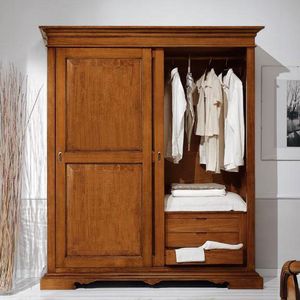 Il Mobile Classico - Infinito LV481-A, Classic style wardrobe, in wood, with 2 doors