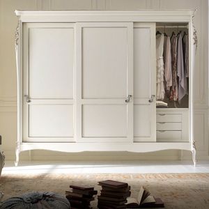 Venere VENERE1035T, Wardrobe with three sliding doors, classic style