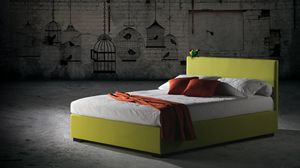 Malib, Bed with removable upholstery