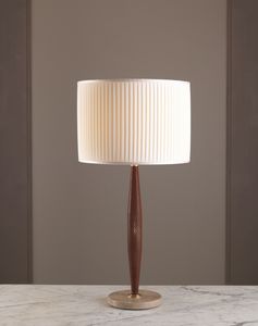 AMMOS HL1006TA-1, Table lamp with leather frame