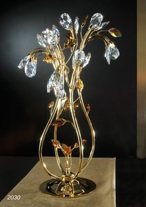 Art. 2030 Matisse, Table lamp with Swarovski crystal decorations