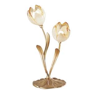 Art. 319/L2, Table lamp, flower-shaped, in classic style