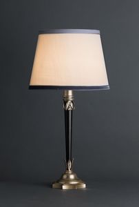 ROYAL HL1083TA-1, Table lamp in brass with lampshade