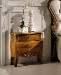 Art. 755, Wooden bedside table, classic style