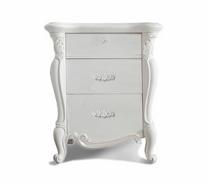 Puccini Art. 7506, Elegant bedside table in classic style