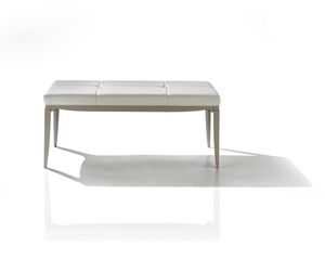 ST 602, Contemporary handcrafted padded bench