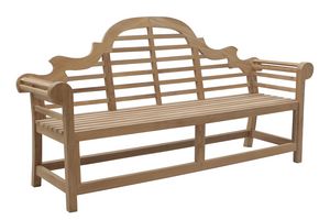 Vittoria 0207, Elegant wooden bench for gardens