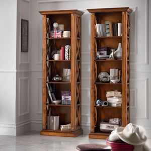 Bookcase ANTEH6115, Single bookcase with cross sides