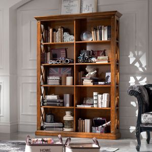 Bookcase ANTEH6116, Double bookcase with cross sides