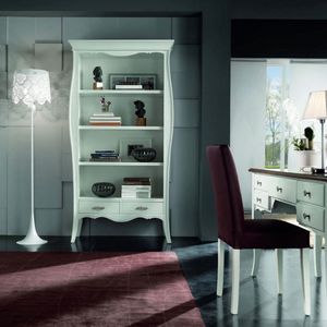 Il Mobile Classico - Infinito LV3099-A, Classic style bookcase with 2 drawers