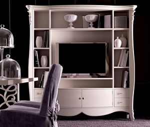 Melissa Art. 765, Bookcase with refined carvings