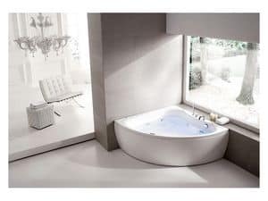 Diva, Elegant bath with digital controls, for relax area