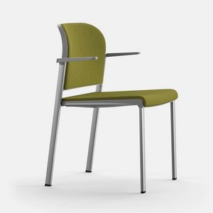 Bio TAP BR, Chair with upholstered seat and back