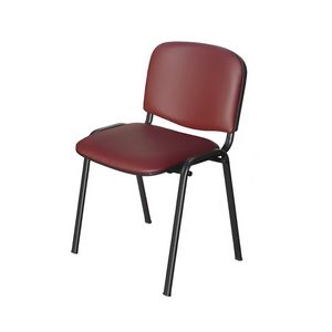 Iso, Padded metal chair, for waiting and conference rooms