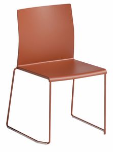Artesia S, Chair with sled base, stackable