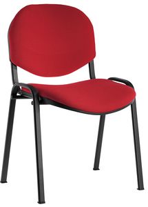 Conferenza padded, Comfortable stacking chair for auditorium