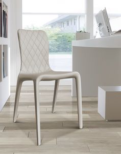 MALIKA, Modern chair fully upholstered