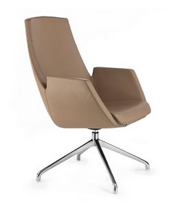 NUBIA 2916, Leather office chair