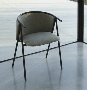 Ester I, Padded steel chair, convenient and comfortable