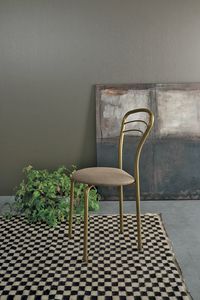 BOGOT SE1A4, Metal chair with padded round seat