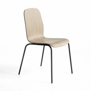 Mil, Chair in wood and metal