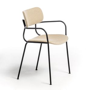 Kiyumi Fabric AR, Versatile chair with armrests