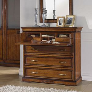 Exclusive di Euromobili EXC-E302, Dresser with flap and internal drawers