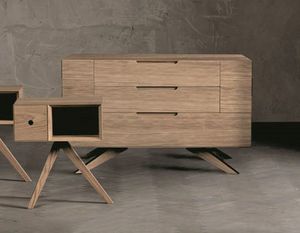 Geko chest of drawers, Wooden dresser, with clean lines