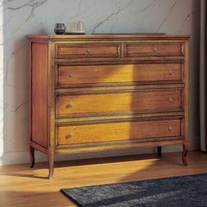 Glamour GLAMO727, Wooden dresser with traditional design