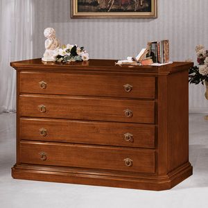 Il Mobile Classico - Infinito LV417-A, Large dresser with 4 drawers with plinth