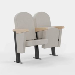 Antea SIM, Armchair with rounded shapes for lecture halls and multipurpose rooms, theatres