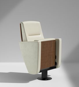CONCENTO, Armchair for auditorium and theater with soft shapes