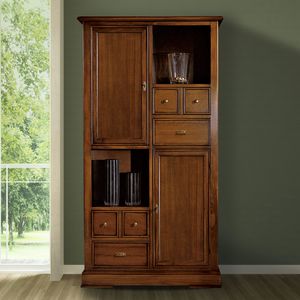 Berna BERNA2122, Pantry cabinet 2 doors 4 drawers