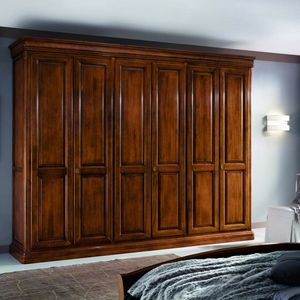 Home set Home NOTGIO185, 6-door wardrobe with ashlars