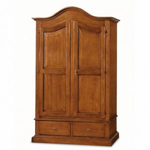 Il Mobile Classico - Infinito LV1205-A, 2 door wardrobe with 2 plated drawers