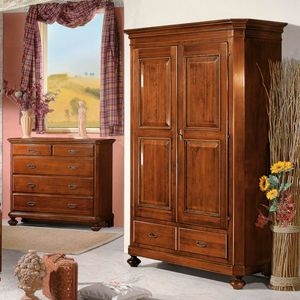 Il Mobile Classico - Infinito LV451-A, Wooden wardrobe with 2 doors 2 drawers