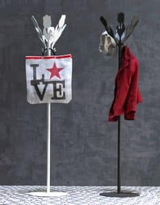 Bouquet coat stand, Modern tulip-shaped floor hanger