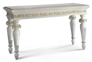 4053, Classic console table with tapered legs