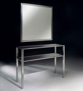 DOMUS 2190 CONSOLE, Modern console in metal for living room
